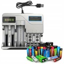 МНОГОФУНКЦИОНАЛЬНОЕ БЫСТРОЕ ЗАРЯДНОЕ УСТРОЙСТВО ДЛЯ АККУМУЛЯТОРОВ, 7 USB-РОЗЕТ ААА