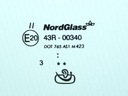 Čelné sklo Citroen C4X Vyhrievaná kamera Sensor 2022- Výrobca dielov NordGlass