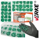 ORINGI USZCZELKI GUMOWE GUMKI ZESTAW ORINGÓW ZIELONE KASETKA O-RINGI 270SZT