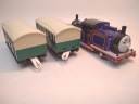 TrackMaster TOMY KOLEJ Mighty Mac / Mocny Maciek два вагона