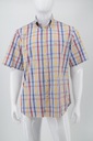 PAUL SHARK koszula męska bawełna krótki rękaw 42 Kolor wielokolorowy