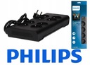 PREDLŽOVACÍ KÁBEL PHILIPS 8 ZÁSUVIEK NAPÁJACIA LIŠTA PROTI PREPÄTIU ČIERNA 2M Výrobca Philips
