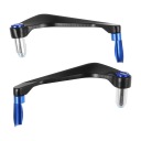 1PAIR BLUE ALUMINUM MOTOCIKLAS HANDLEBAR GUARD UNIVERSAL HAND PROTECTOR  фото 6
