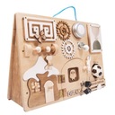 ДВУСТОРОННЯЯ МАНИПУЛЯЦИОННАЯ ДОСКА МОНТЕССОРИ