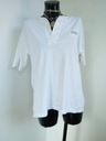 ESPRIT biała letnia vintage koszulka streetwear M Linia regular