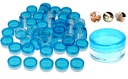 50szt POJEMNICZKI 3g 3ml SŁOICZKI pojemnik blue