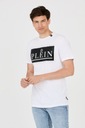 PHILIPP PLEIN Pánske tričko biele s veľkým logom XXL EAN (GTIN) 4064125281931