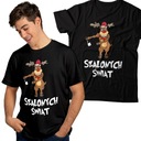 ФУТБОЛКА САНТА РОЖДЕСТВЕНСКИЙ ПОДАРОК ​​– БЕЗУМНОЕ РОЖДЕСТВО | л