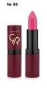 Матовая губная помада Golden Rose Velvet Matte Matte Lipstick 08