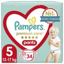 Подгузники Pampers Premium Care 5 34 шт. 12-17 кг.