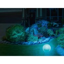 LIVARNO HOME Lampa kruhová guľa do záhrady Smart LED RGB veľká 40cm aplikácia Dominujúca farba biela