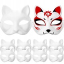 Therian Mask White Cat Товары для выпускного вечера 10 шт.