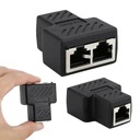 Сетевые адаптеры Ethernet от 1 до 2 LAN Разветвитель-расширитель RJ45 Адаптеры