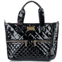 MONNARI Женская СУМКА Большая СУМКА-ШОППЕР Вместительная СТЕГАНАЯ ЛОГОТИПНАЯ СУМКА