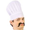 papierowa CZAPKA kucharz SZEF KUCHNI kucharka biał