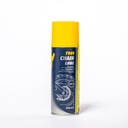 JUEGO PARA LIMPIADO LUBRICANTE CADENA MANNOL CZYSCIK + SMAR + ESCOBILLA 