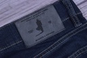 MARLBORO Męskie Spodnie Jeansowe Regular W31 L30 Materiał dominujący bawełna