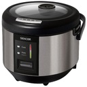 Кастрюля для приготовления риса с овощами RICE COOKER 1800 мл 830 Вт серебро Sencor 1890SS