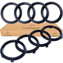 ЭМБЛЕМА AUDI ЛОГОТИП ПЕРЕДНИЙ КАПОТ A3 A4 A5 A6
