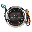ІНДИКАТОР 4W1 85MM БАГАТОФУНКЦІОНАЛЬНИЙ РІВЕНЬ ПАЛИВА ТИСК МАСТИЛА GV  (18218029367) фото min 6