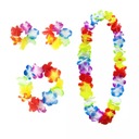 ГАВАЙСКИЙ КЛАССИЧЕСКИЙ НАБОР РАЗНОЦВЕТНЫХ ЦВЕТОВ ГИРЛЯНД