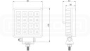 ФАРА РОБОЧА 16XLED 2400 LM 16W 300116015  (17599553402) фото min 14