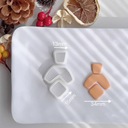 Мини-элементальный резак Gumdrop с закругленными углами, лунный ромб, форма пончика, пол