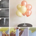 STOJAN NA BALÓNIKY Veľký 70cm SVADBA KRST NARODENINY Tvar sada balónov