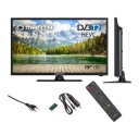 Manta 19LHN123D 19-дюймовый HD Ready LED-телевизор, 12 В, 60 Гц, DVB-T2