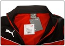 PUMA PÁNSKA TEPLÁKOVÁ SÚPRAVA KOMPLET INDIVIDUAL IRISE TRACK SUIT RED/BLACK r.M Dominujúci materiál polyester