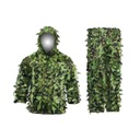 Kombinéza Ghillie Suit Morka Lov pre Hmotnosť (s balením) 1 kg