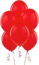 Красные воздушные шары на день рождения ВЕЧЕРИНКА