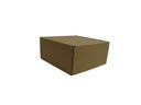 Картонная коробка 14х14,5х7 см, серая, Волна Е