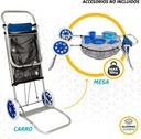 AKTIVE BEACH Aluminiowy Wózek Plażowy OPIS!!! Marka inna marka