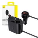 АВТОМОБИЛЬНОЕ ЗАРЯДНОЕ УСТРОЙСТВО BASEUS ПРИкурИВАТЕЛЬ 30 ВТ ТИПА C 12 В РОЗЕТКА РАСПРЕДЕЛИТЕЛЬ