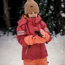 Turistická bunda 3w1 s fleecovou detskou membránou 11-12 rokov Ducksday Wick Strih protidážďový