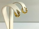 ПОЗОЛОЧЕННЫЕ СТАЛЬНЫЕ СЕРЬГИ С ЗАКРЫТЫМИ ПОДШИПНИКАМИ