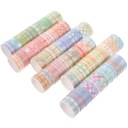 КОЛЬОРОВІ WASHI TAPE ДЛЯ СКРАПБУКІНГУ ТА ДЕКОРУВАННЯ БЛОКНОТІВ замовити в Україні
