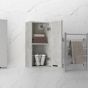 vidaXL Závesná kúpeľňová skrinka, betónová šedá, 32x20x67 cm Hĺbka nábytku 20 cm