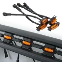 4 SZT. ПЕРЕДНЯЯ РЕШЕТКА СВЕТОДИОДНЫЕ LIGHT AMBER LENS  фото 9