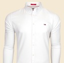 Tommy Hilfiger Pánska košeľa Biela Casual SLIM FIT 100% Bavlna veľ. XL Veľkosť XL