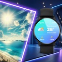 PÁNSKE HODINKY SMARTWATCH 3D VODOTESNÉ POĽSKÉ OZNÁMENIA PULZ Podpora bezdrôtového nabíjania nie