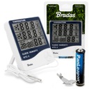 БЕСПРОВОДНАЯ метеостанция НАРУЖНЫЙ термометр Внутренний гигрометр