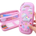 КРАСИВАЯ ШКОЛЬНАЯ КОРОБКА ЕДИНОРОГ 3D