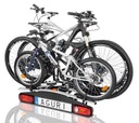 PLATFORM BOOT BIKES ON 3 BIKES ON TOW BAR AGURI SILVER UCHYLANY 13PIN 