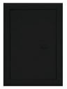 РЕВИЗИЯ ДВЕРНАЯ МАТОВАЯ ЧЕРНАЯ РУЧКА 35x35