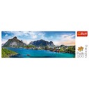 PUZZLE 500el. Archipelag Lofoty, Norwegia,PANORAMA Kod producenta -