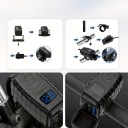 CHARGER MOTORCYCLE 2X USB QC3.0 FAST CHARGING SCOOTER QUAD USB-C  photo 9