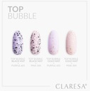 CLARESA TOP BUBBLE BLACK MAT NO WIPE MATNÝ TOP HYBRIDNÉ ČIERNE BODKY Farba bezfarebná Čierna