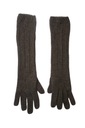 Dámske hnedé zimné vlnené rukavice